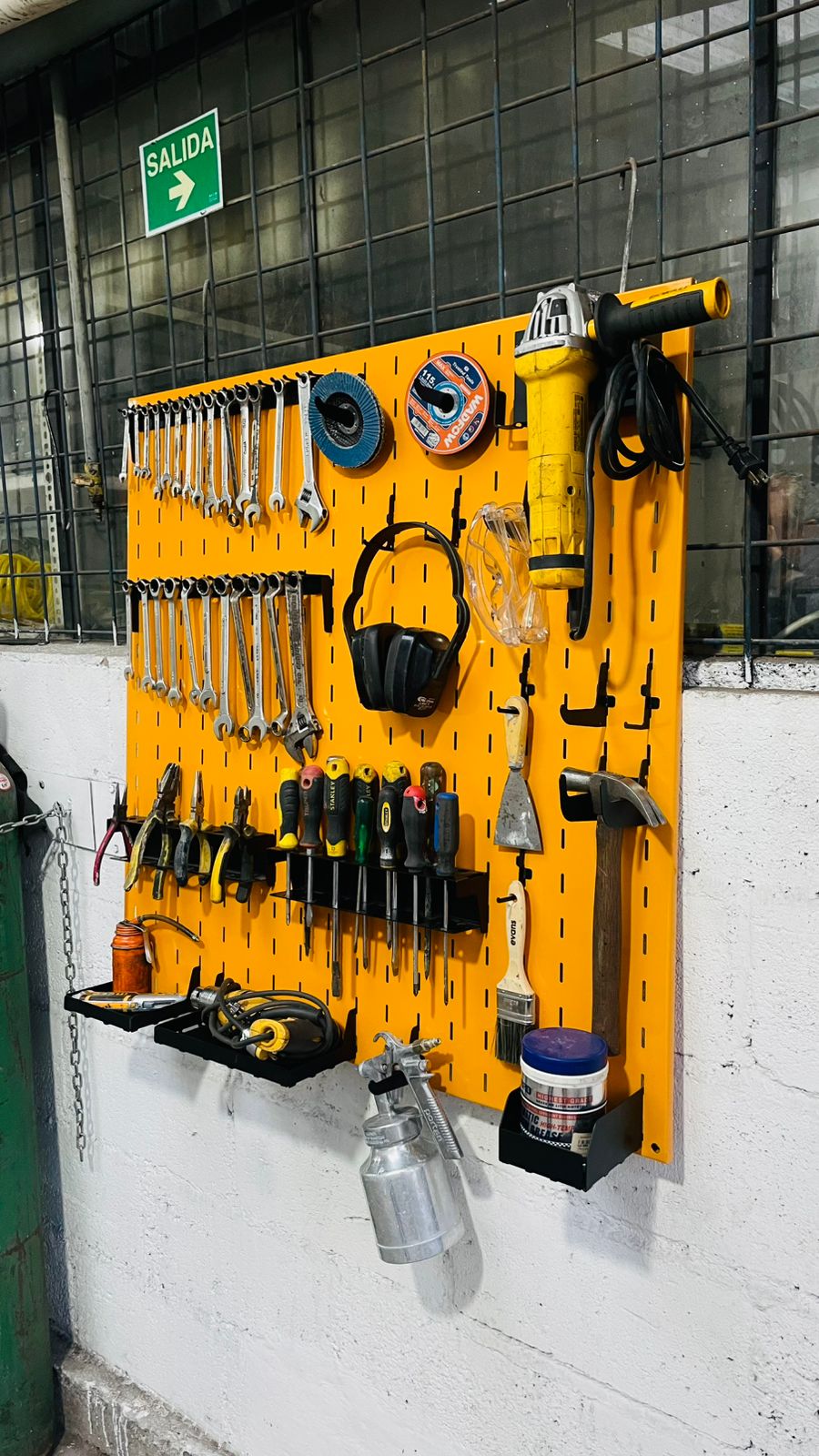 Kit Estándar Taller Slotwall (92x92 cm)